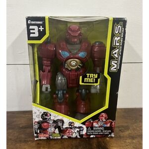 M.A.R.S. Motorized Attack Robo Squad | Cybotronix Red Revo | New Robot Toy